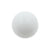 Acrylic Threaded Ball White