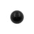 Acrylic Threaded Ball Black