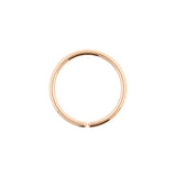 18 Karat Rose Gold Continuous Ring