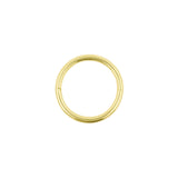 Nikkelvrij Staal Click Ring met Wave Lock Goud