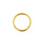 Surgical Steel Click Ring Gold
