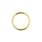 18 Karat Gold Click Ring