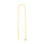 Surgical Steel Ear Threader - Zirconia Gold