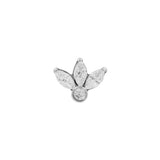Titanium Zirconia Cluster Top - Clear