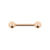 Titanium Barbell - Rose Gold