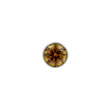 Titanium Half Dome With Zirconia Silver