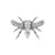 Nickel-Free Stainless Steel Moth Attachment - Silver