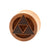 Wood Triforce Plugs - Sawo Red Brown