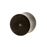 Wood Threadless Plugs - Areng Black