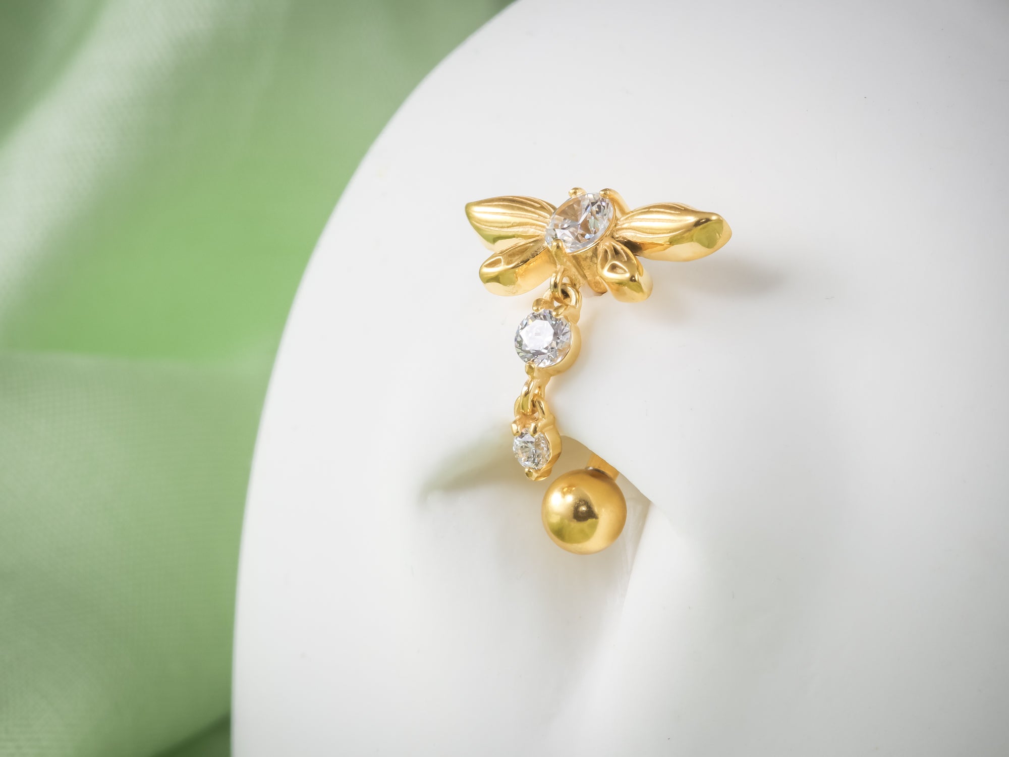 Floating Navel Piercings