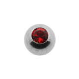 Titanium Jewelled Threaded Ball Light Siam