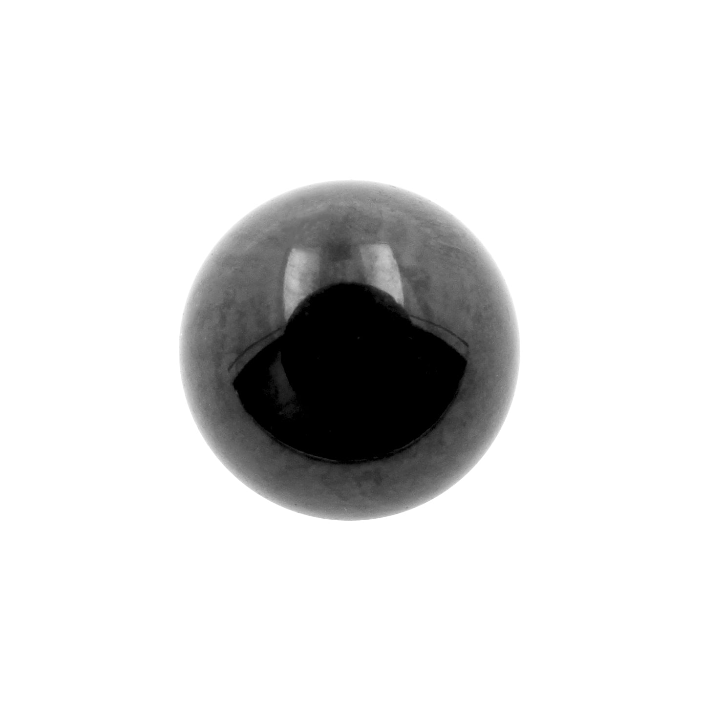 Titanium Threaded Ball Black