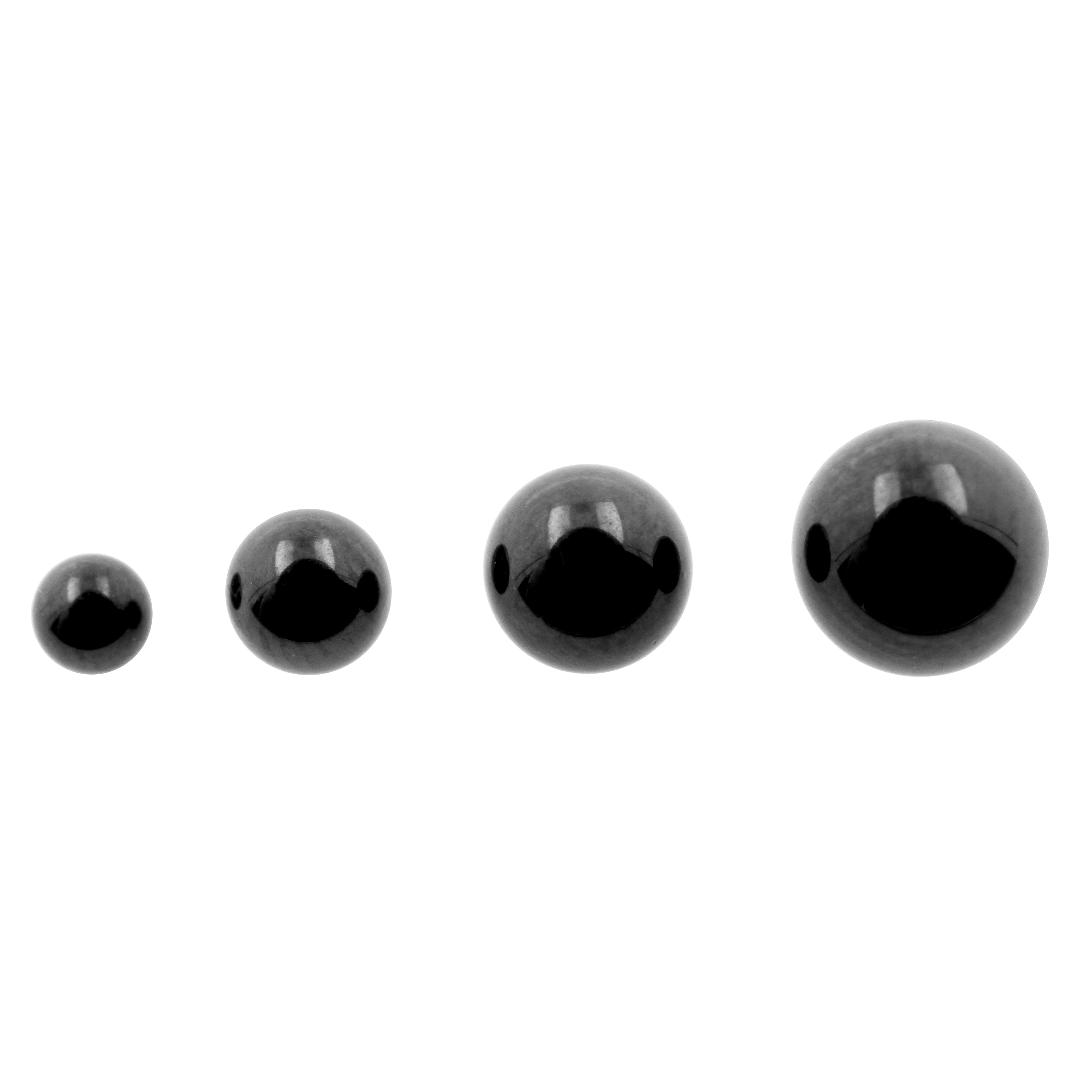 Titanium Threaded Ball Black