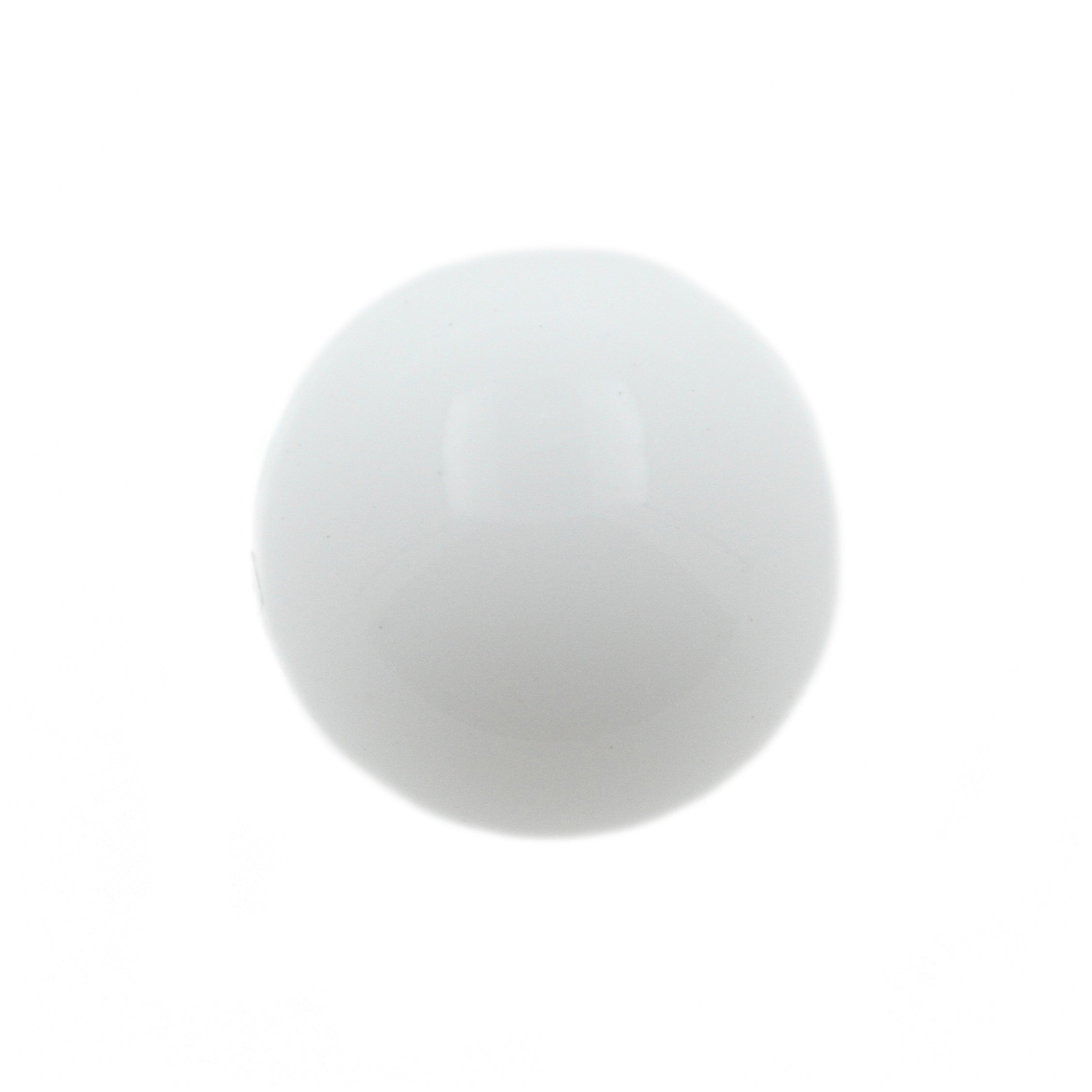 Acrylic Threaded Ball White