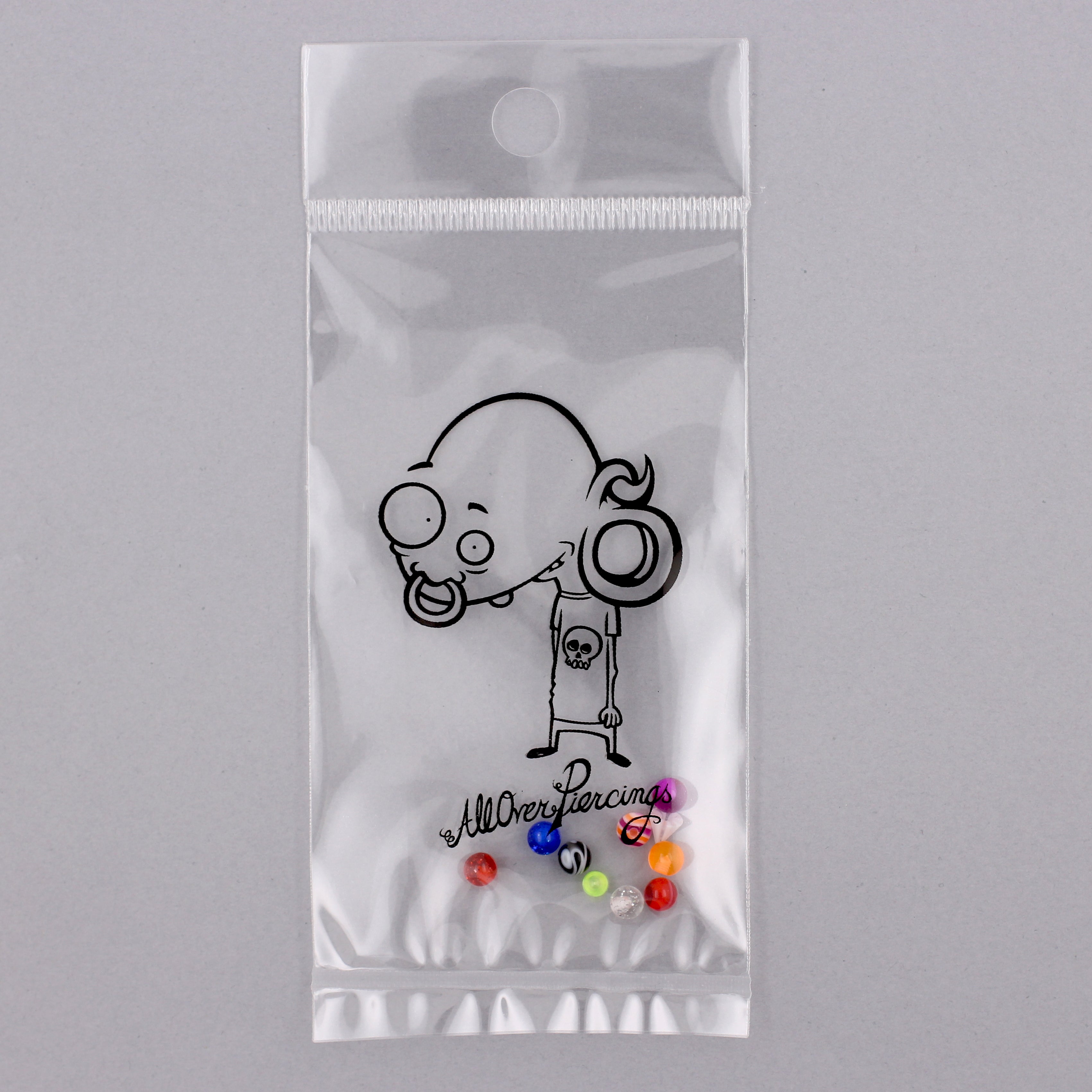 Acrylic Ballsack! (10 pcs 1,2mm accessories)