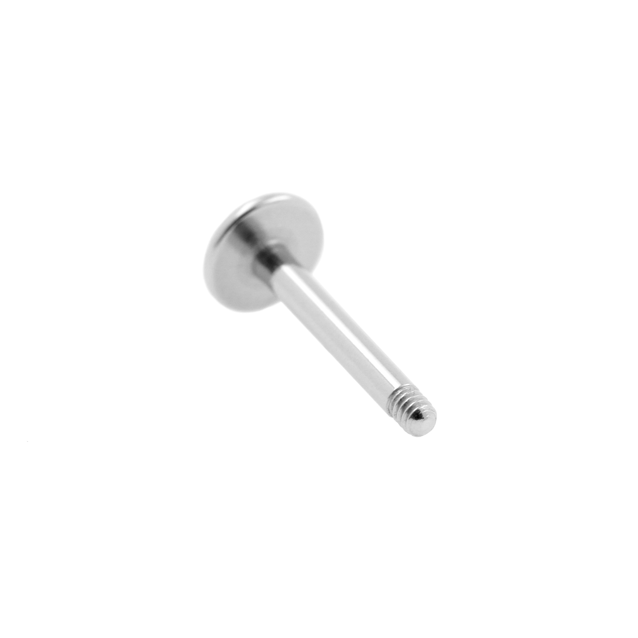 Surgical Steel Labret Stud Silver