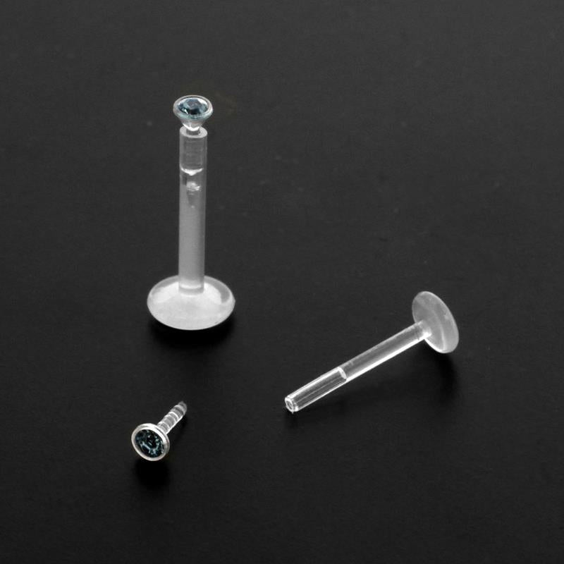 Bioplast Clear Insert With Crystal Aquamarine