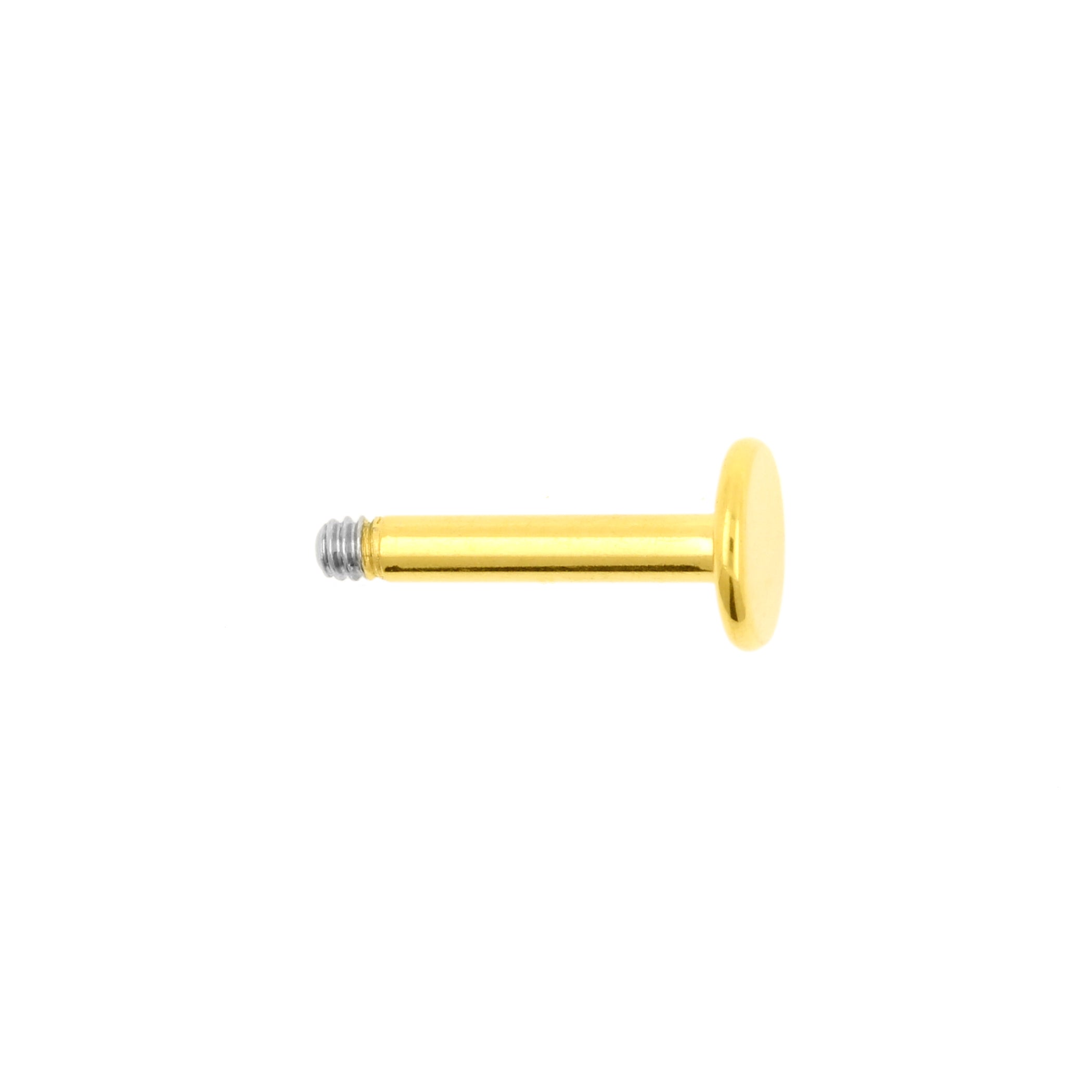 Chirurgischer Stahl Labret Stud Gold