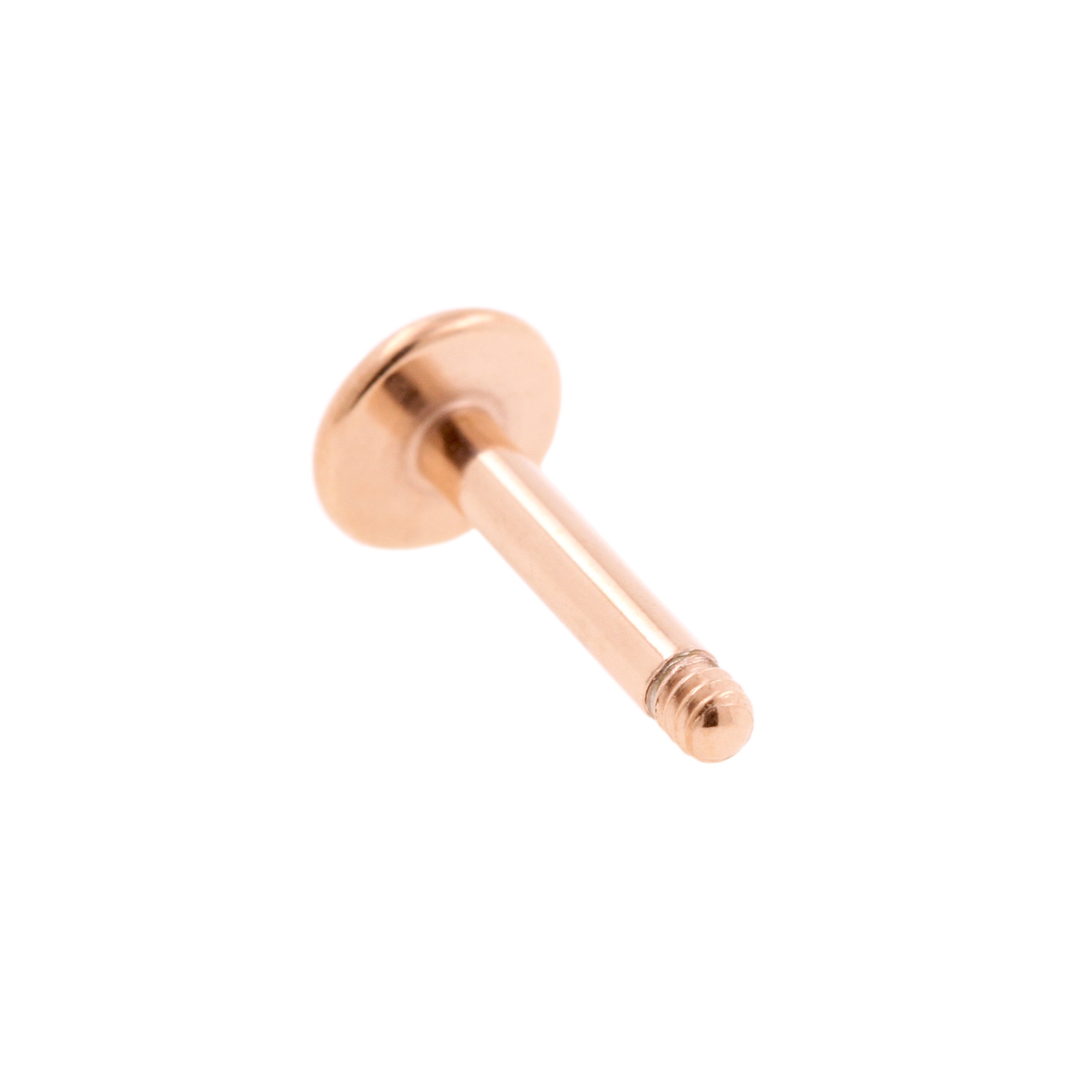 Surgical Steel Labret Stud Rose Gold