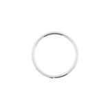18 Karat White Gold Continuous Ring