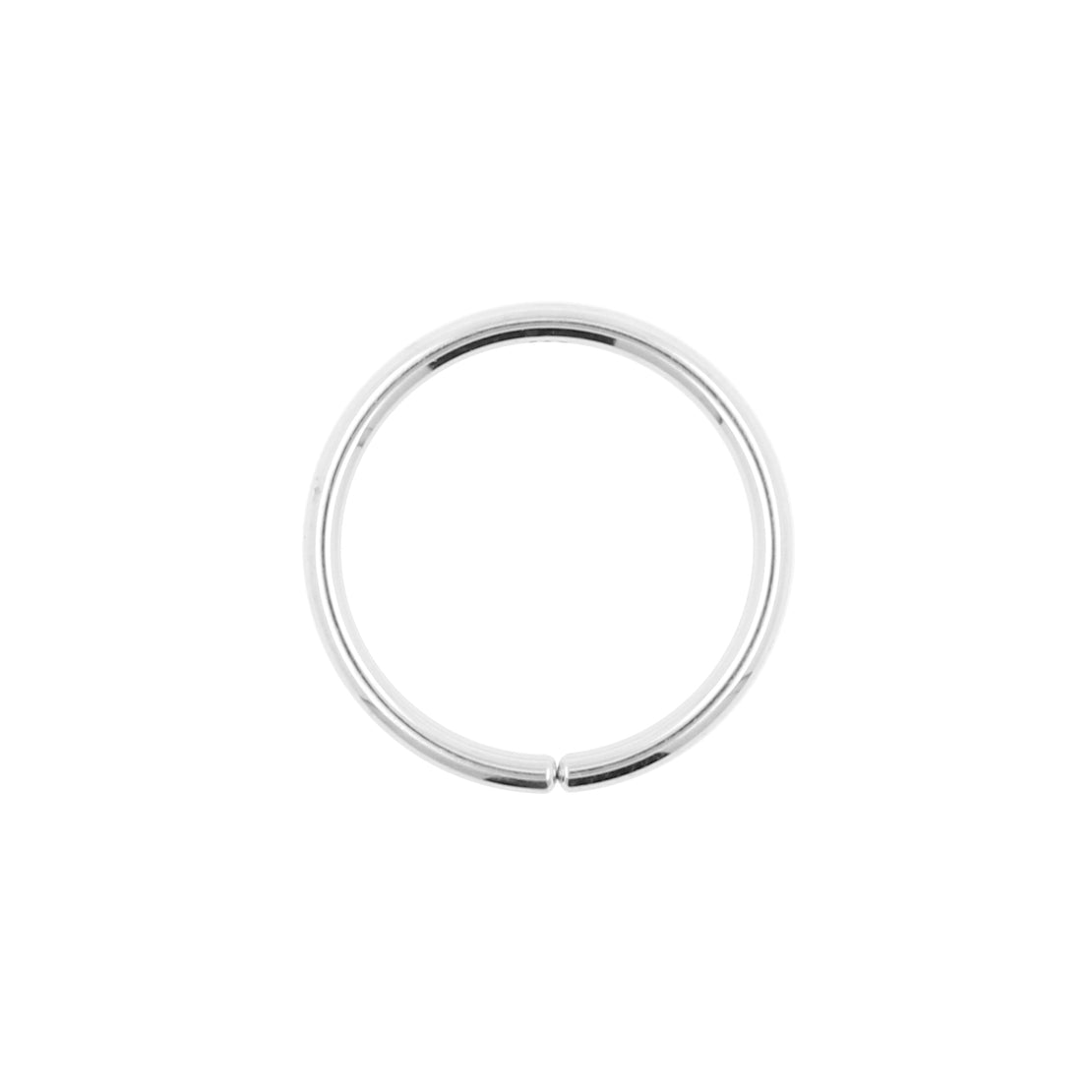 18 Karat White Gold Continuous Ring