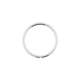 18 Karat White Gold Continuous Ring