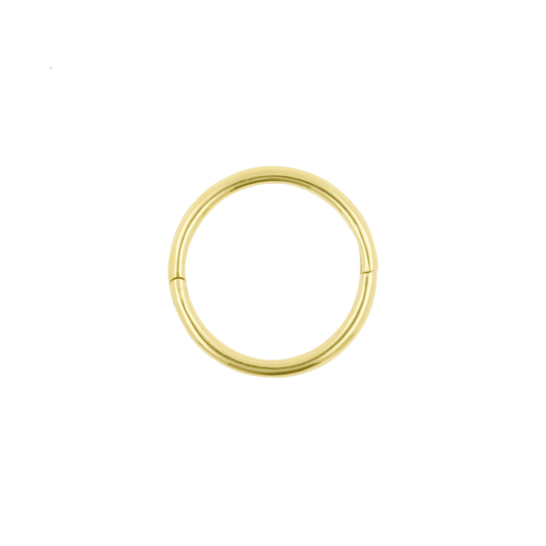 Nikkelvrij Staal Click Ring met Wave Lock Goud