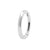 Nickel-Free Stainless Steel Belly Ring Clicker - Flat Silver