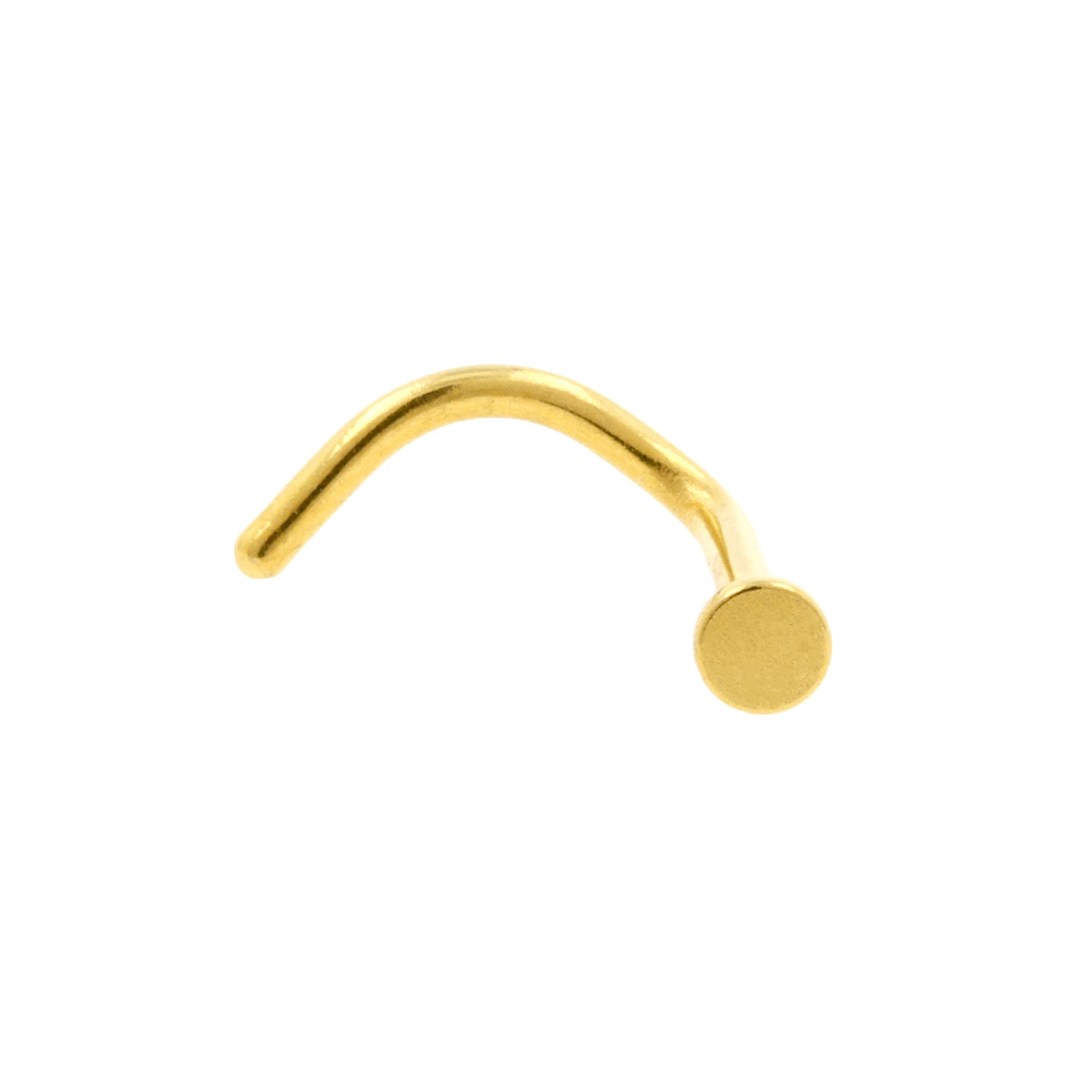 Surgical Steel Nosestud Gold