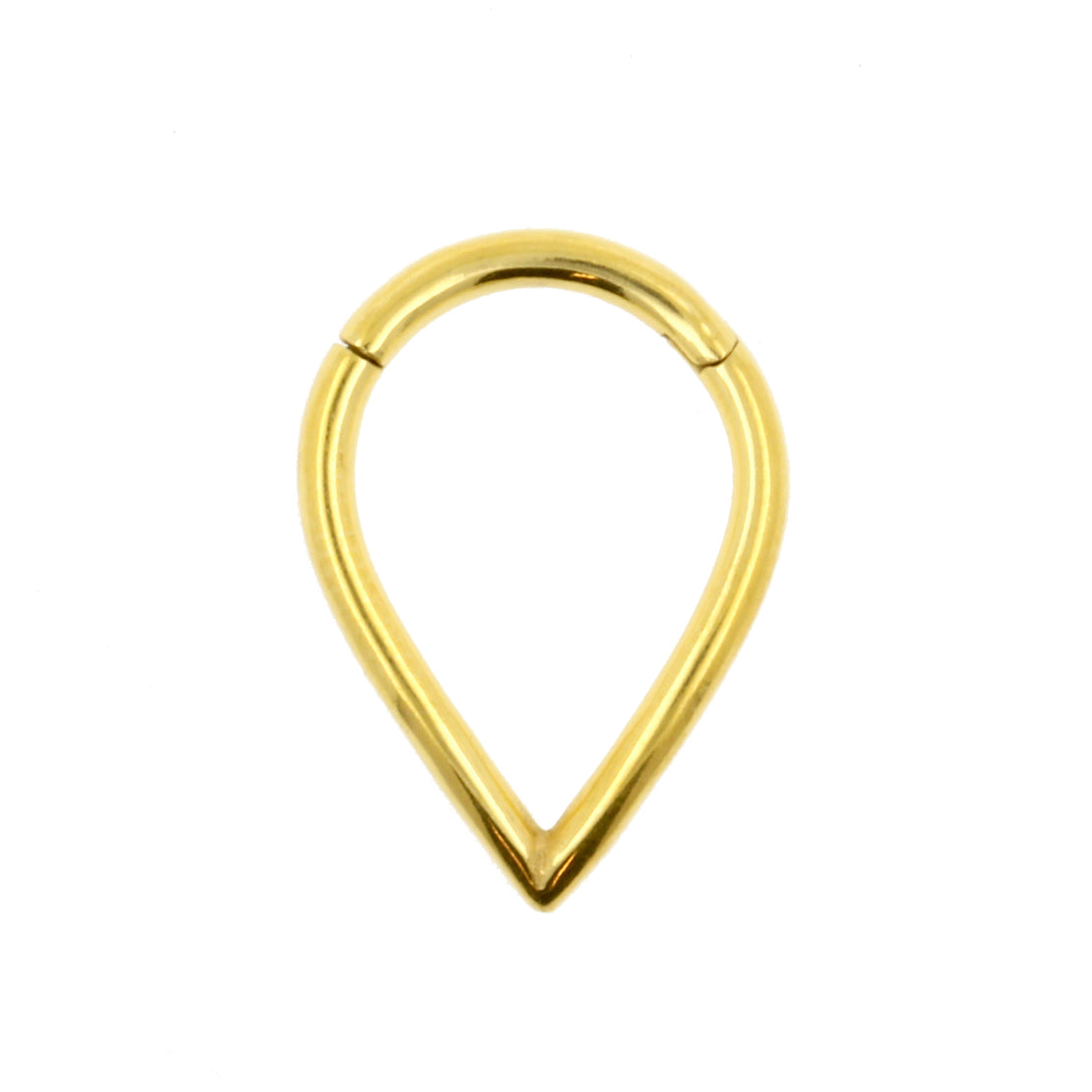 Surgical Steel Droplet clicker Gold