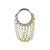 Surgical Steel Click Ring With Chain Silver