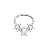 Nickel-Free Stainless Steel Daith Clicker - Stars