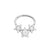 Nickel-Free Stainless Steel Daith Clicker - Stars