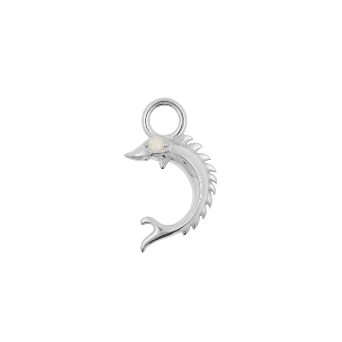 Nickel-Free Stainless Steel Charm - Tuna Silver