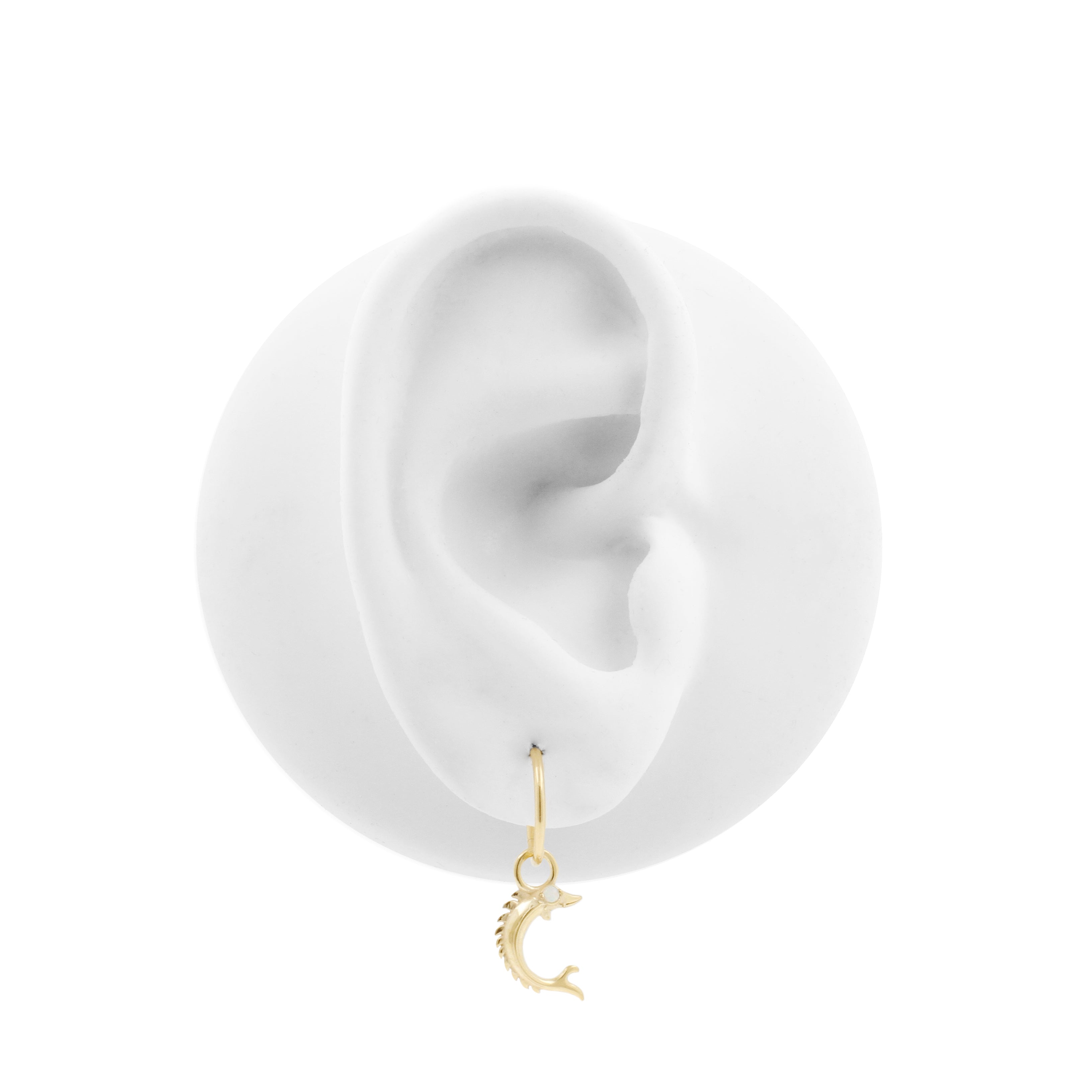 Nickel-Free Stainless Steel Charm - Tuna Gold