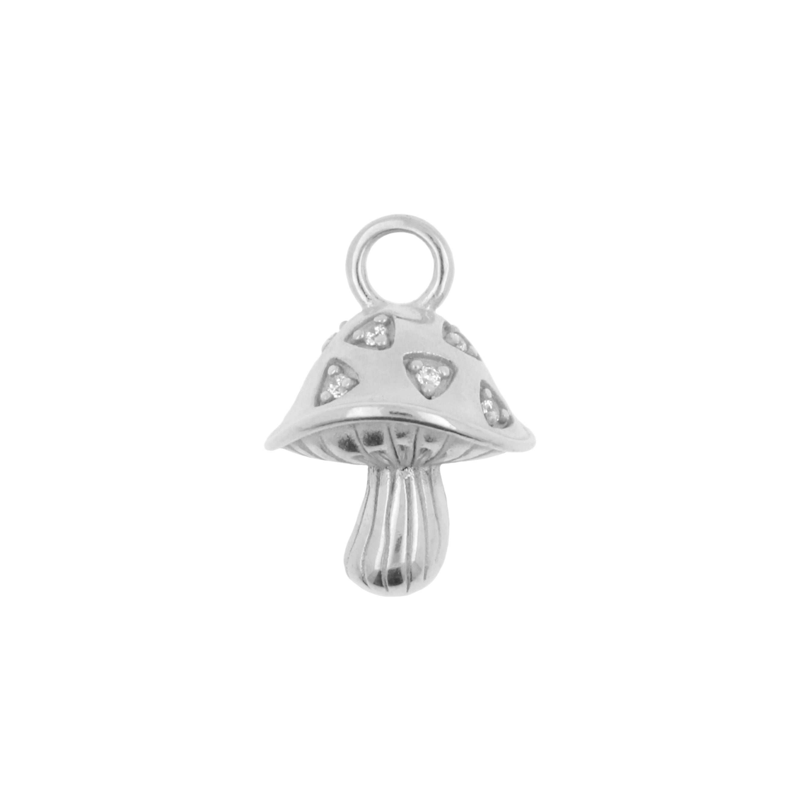 Nickel-Free Stainless Steel Charm - Star Silver