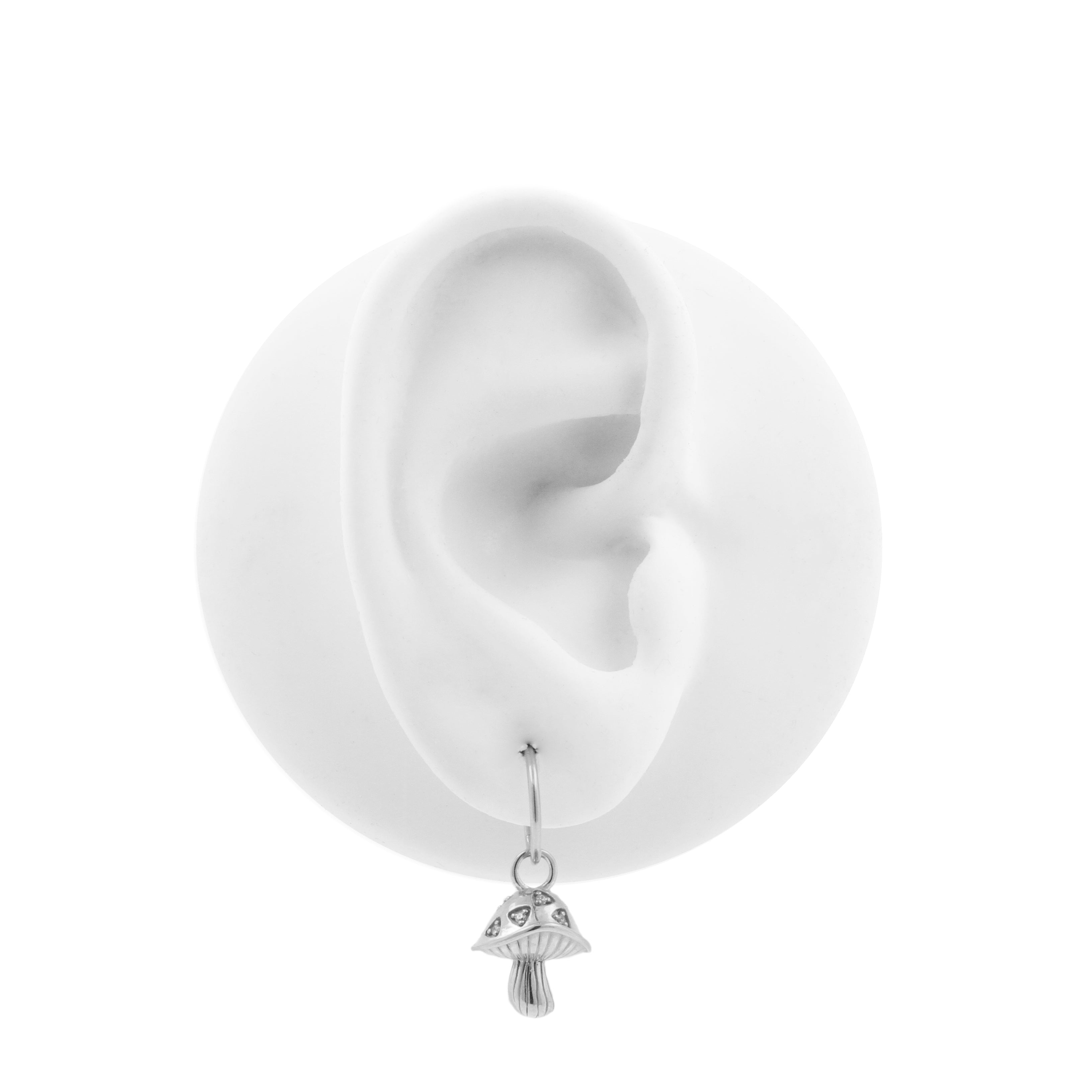 Nickel-Free Stainless Steel Charm - Star Silver