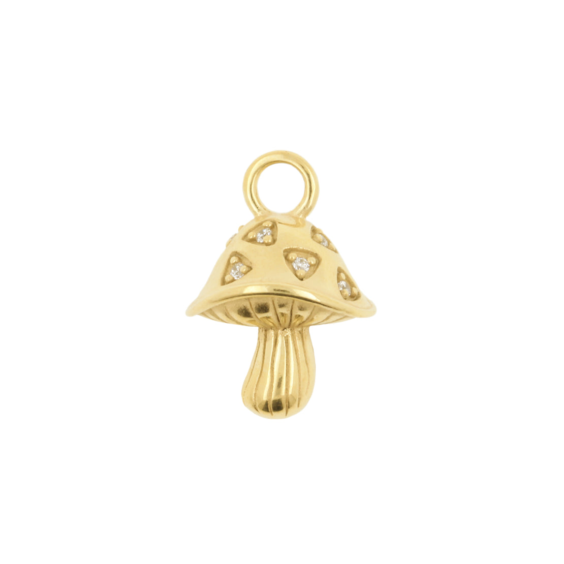 Nickel-Free Stainless Steel Charm - Star Gold