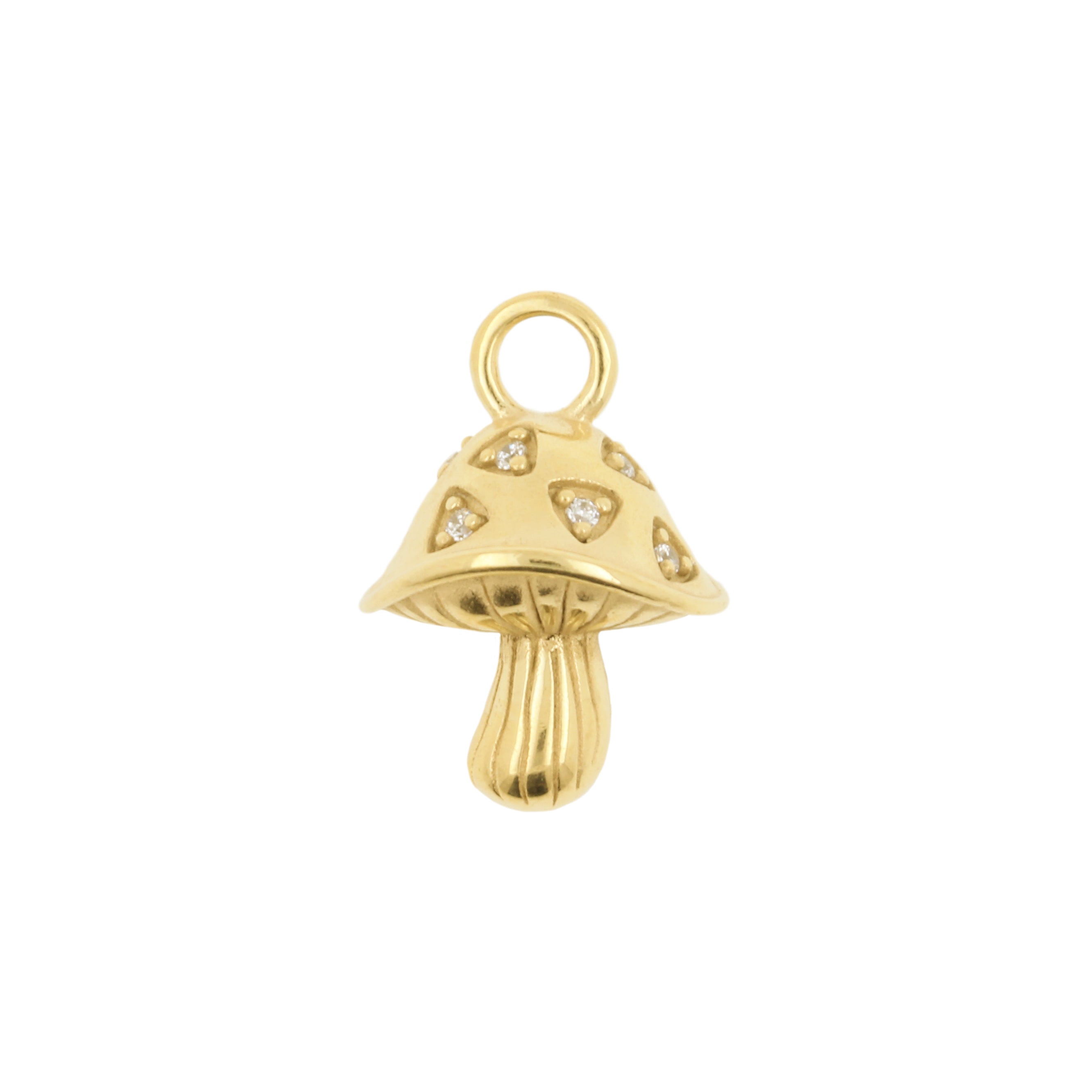 Nickel-Free Stainless Steel Charm - Star Gold