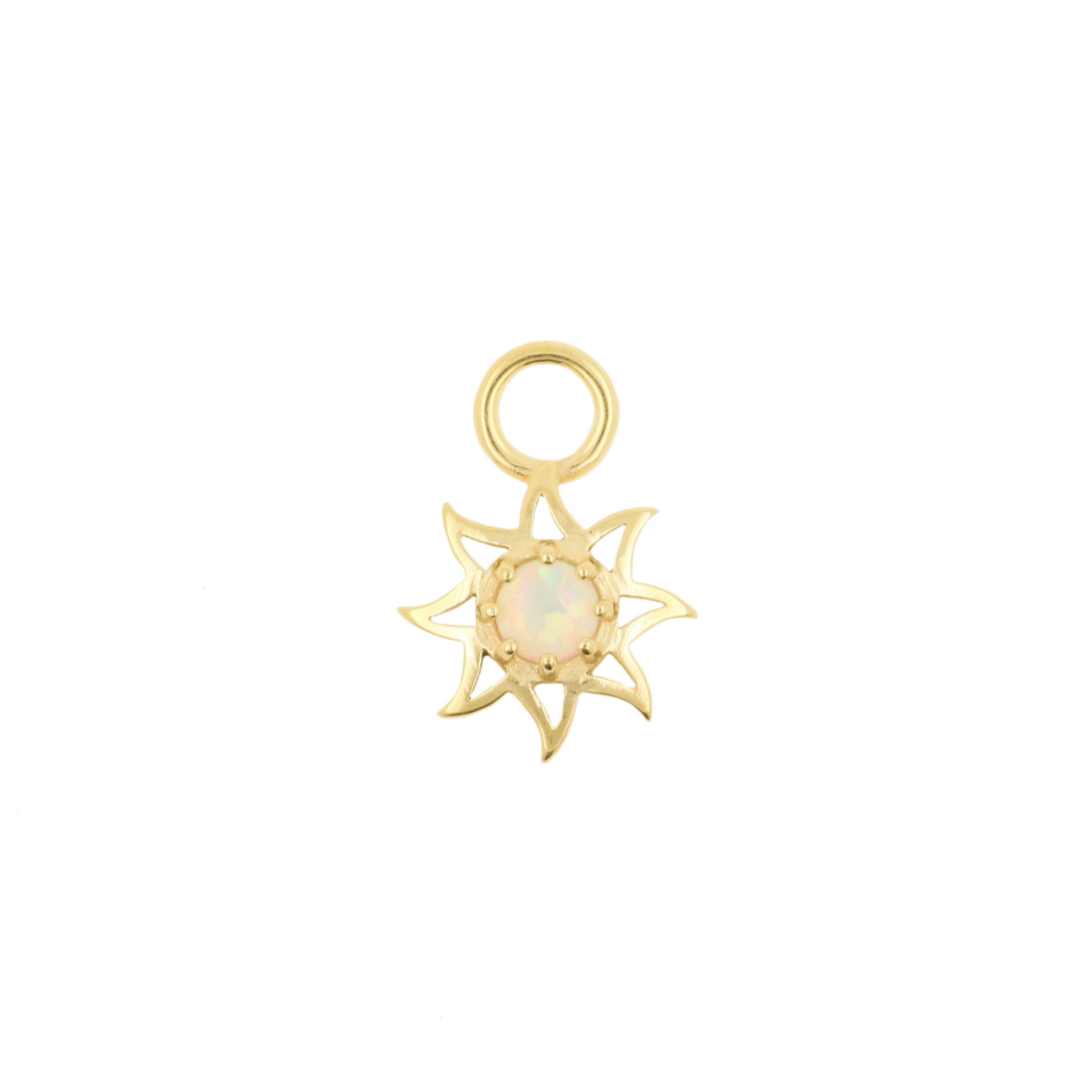 Nickel-Free Stainless Steel Charm - Star Gold