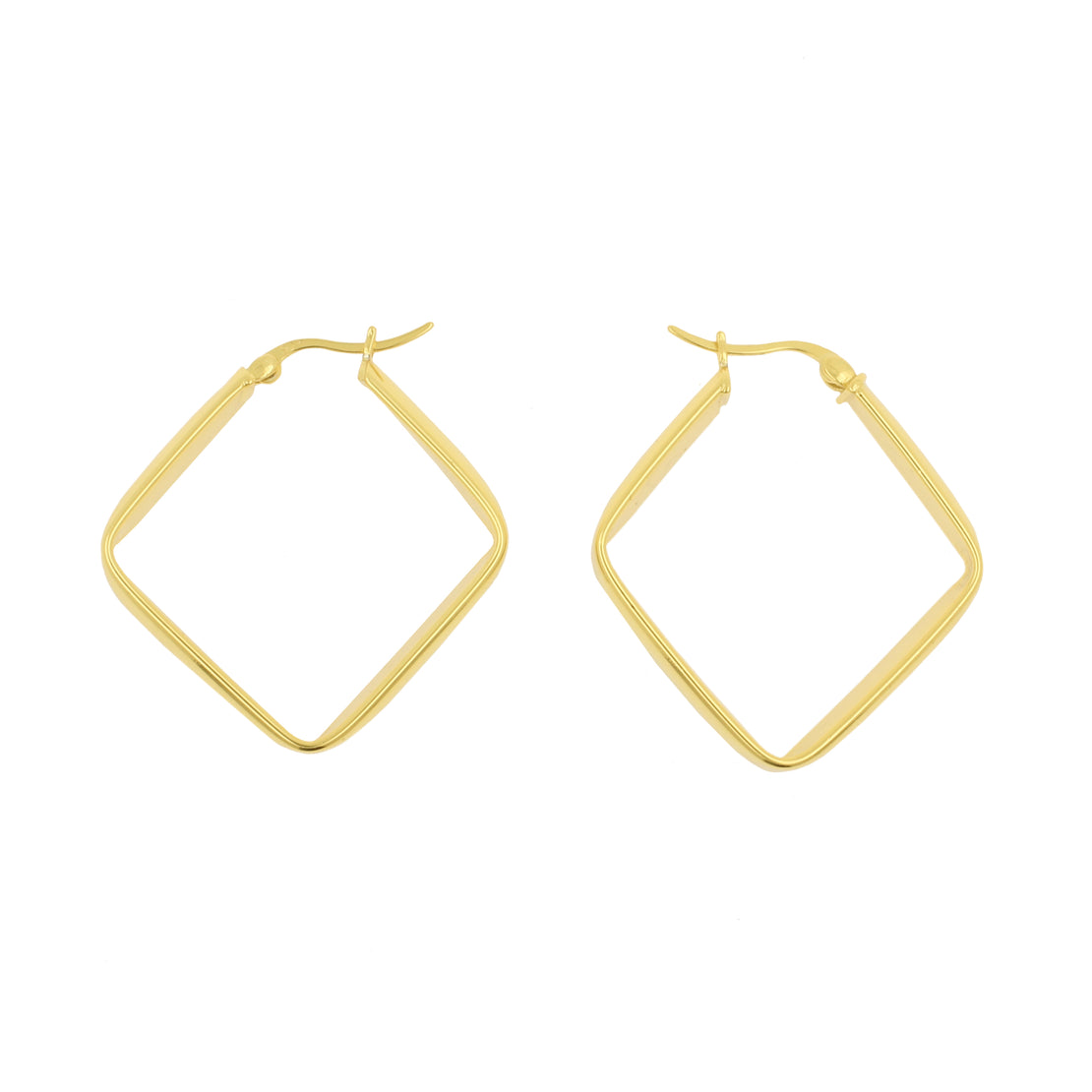 925 Silver Ear Hangers - Diamond Gold