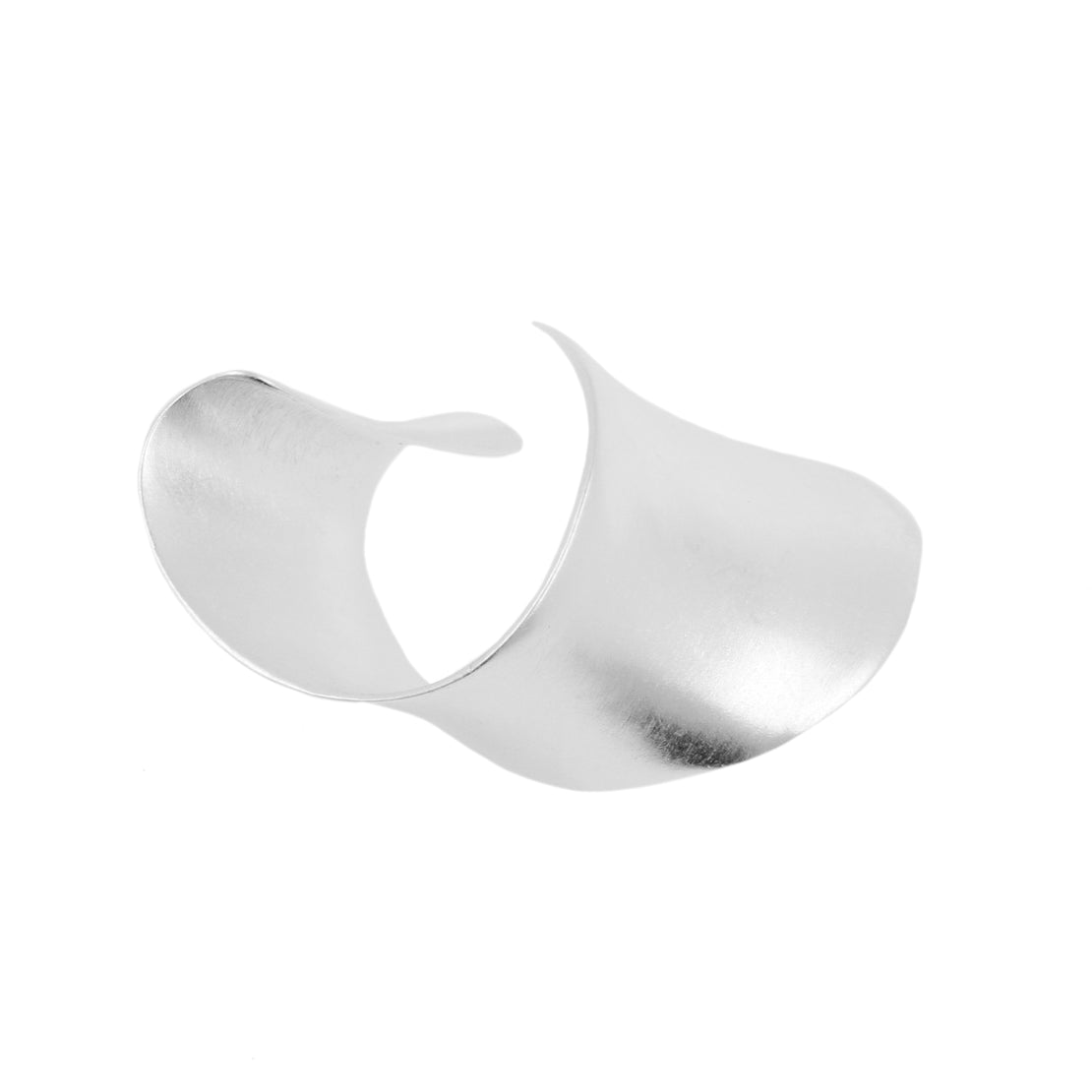 925 Silver Ear Cuff - Concave Band - Silver
