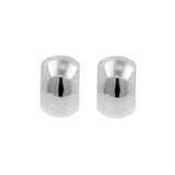 925 Silver Ear Studs - Bangle - Silver