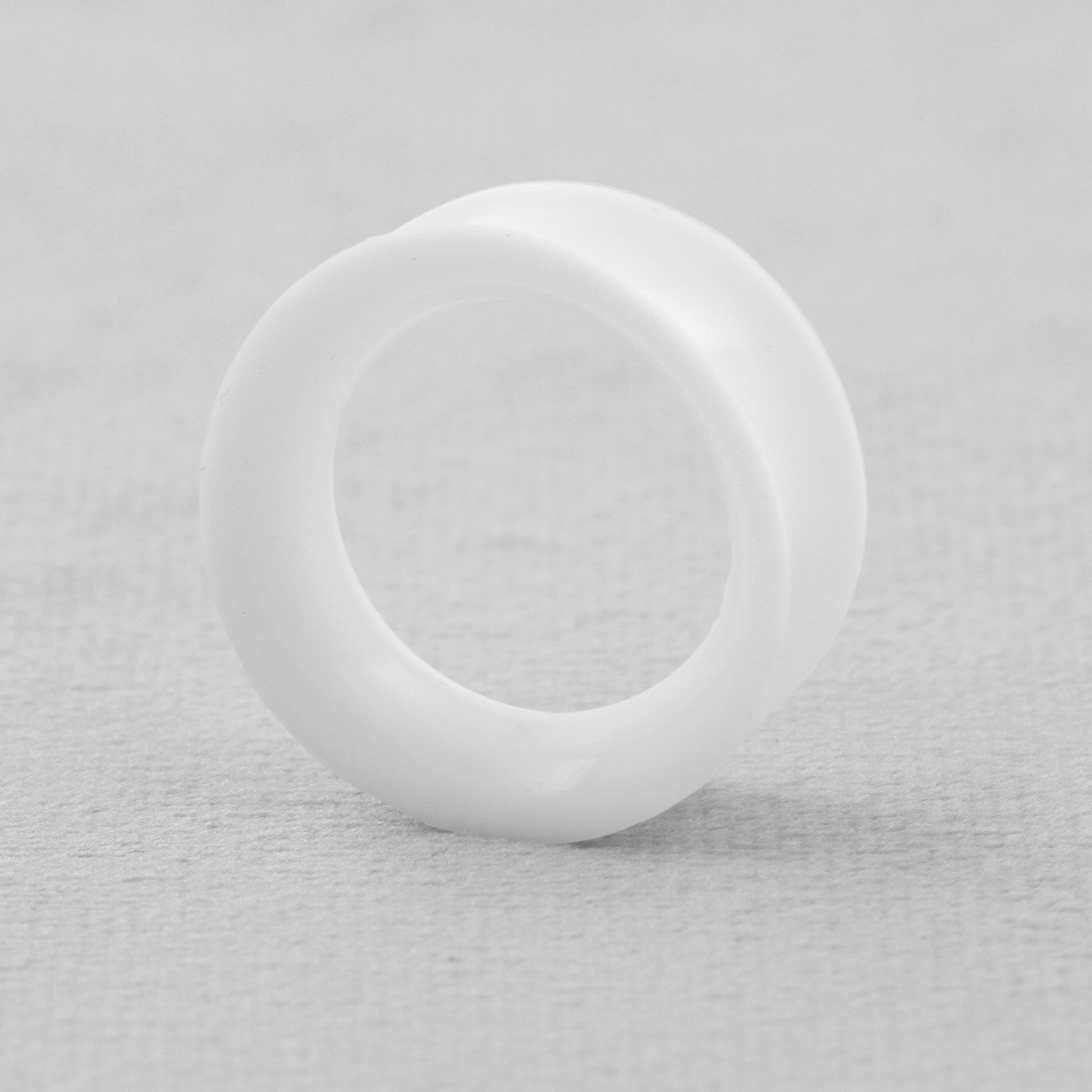 Silicone Thin Eyelet - White