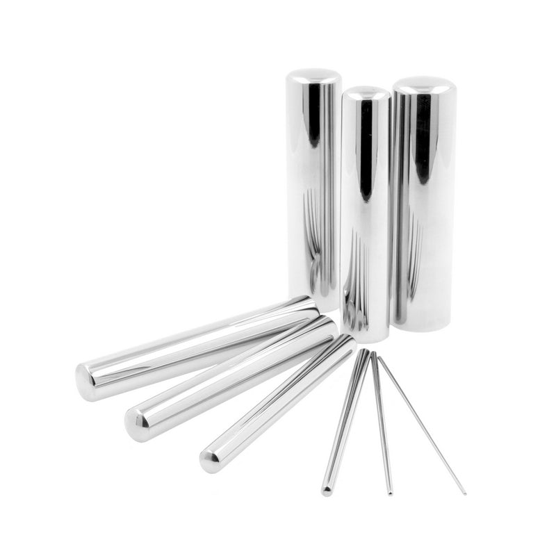 Surgical Steel Stretching Pins - Extra Long Silver