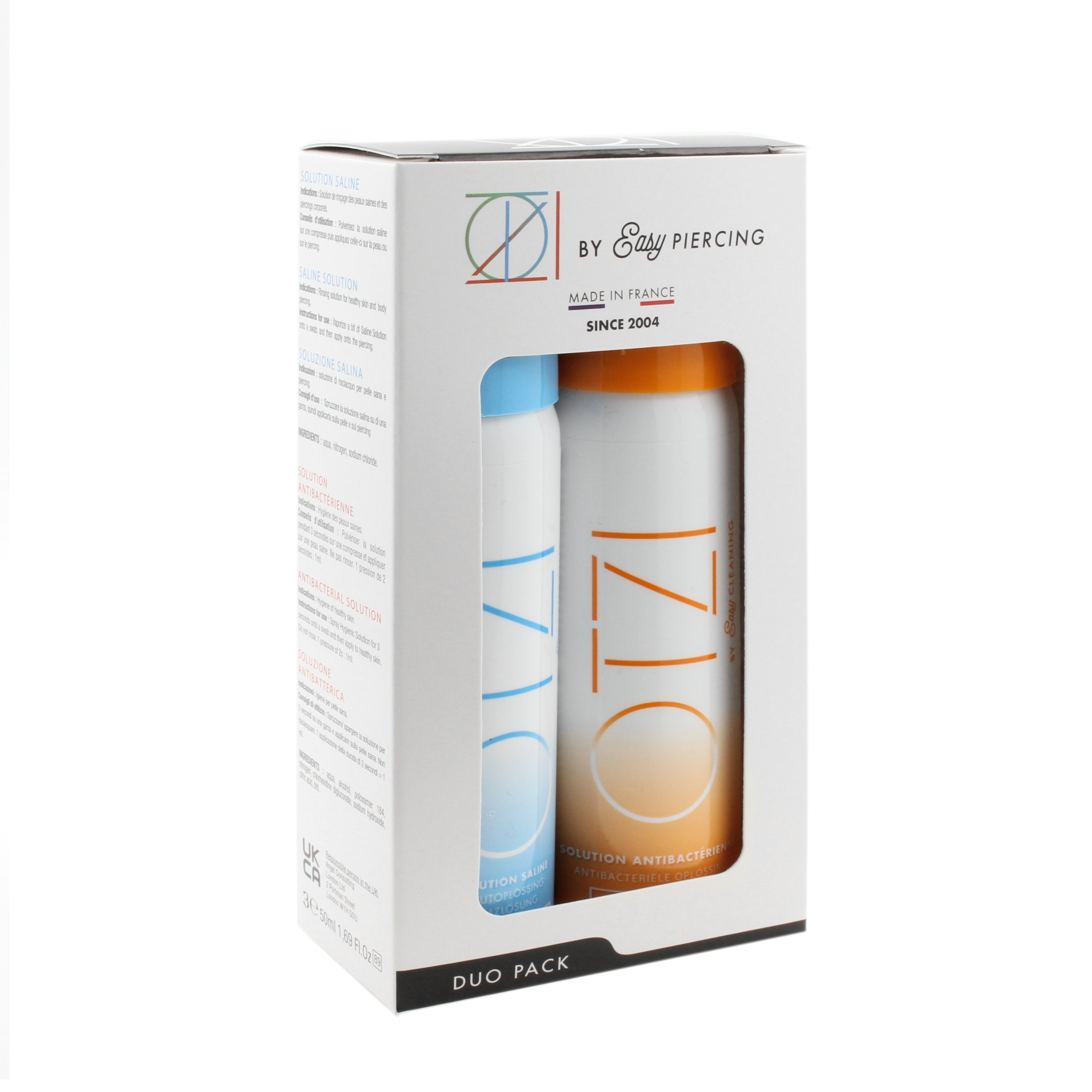 Otzi - Duo Pack - Saline + Hygienic Solution