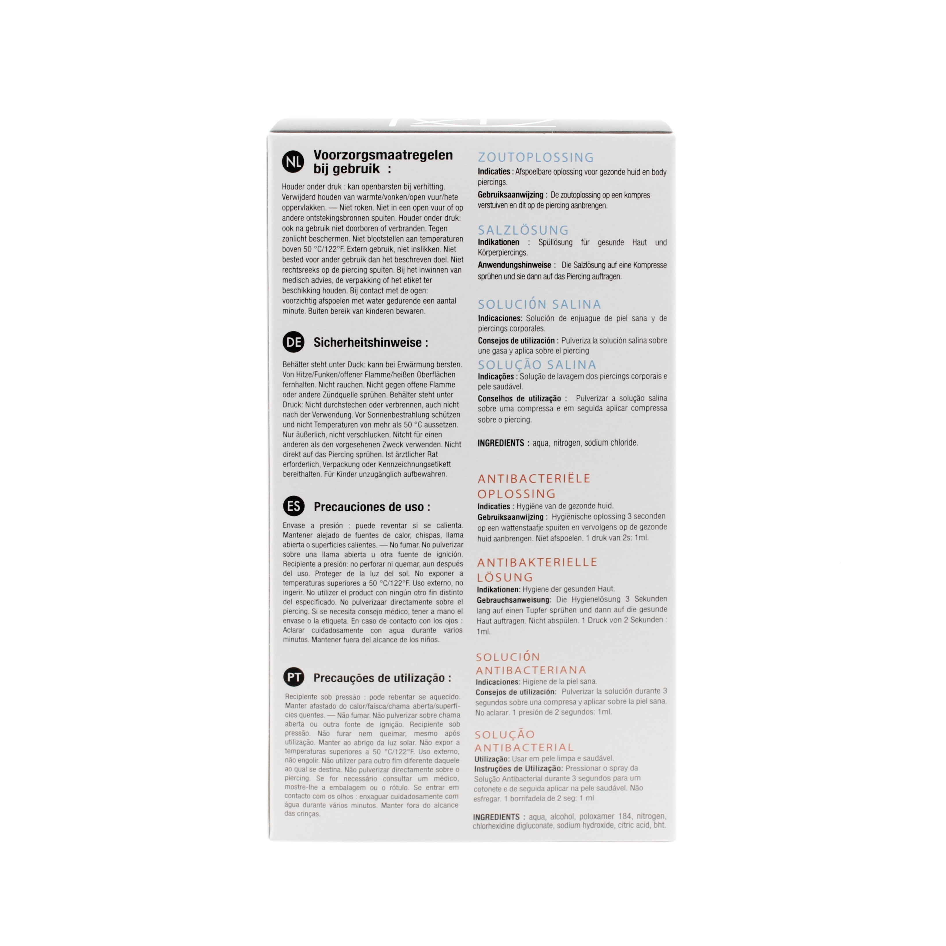 Otzi - Duo Pack - Saline + Hygienic Solution