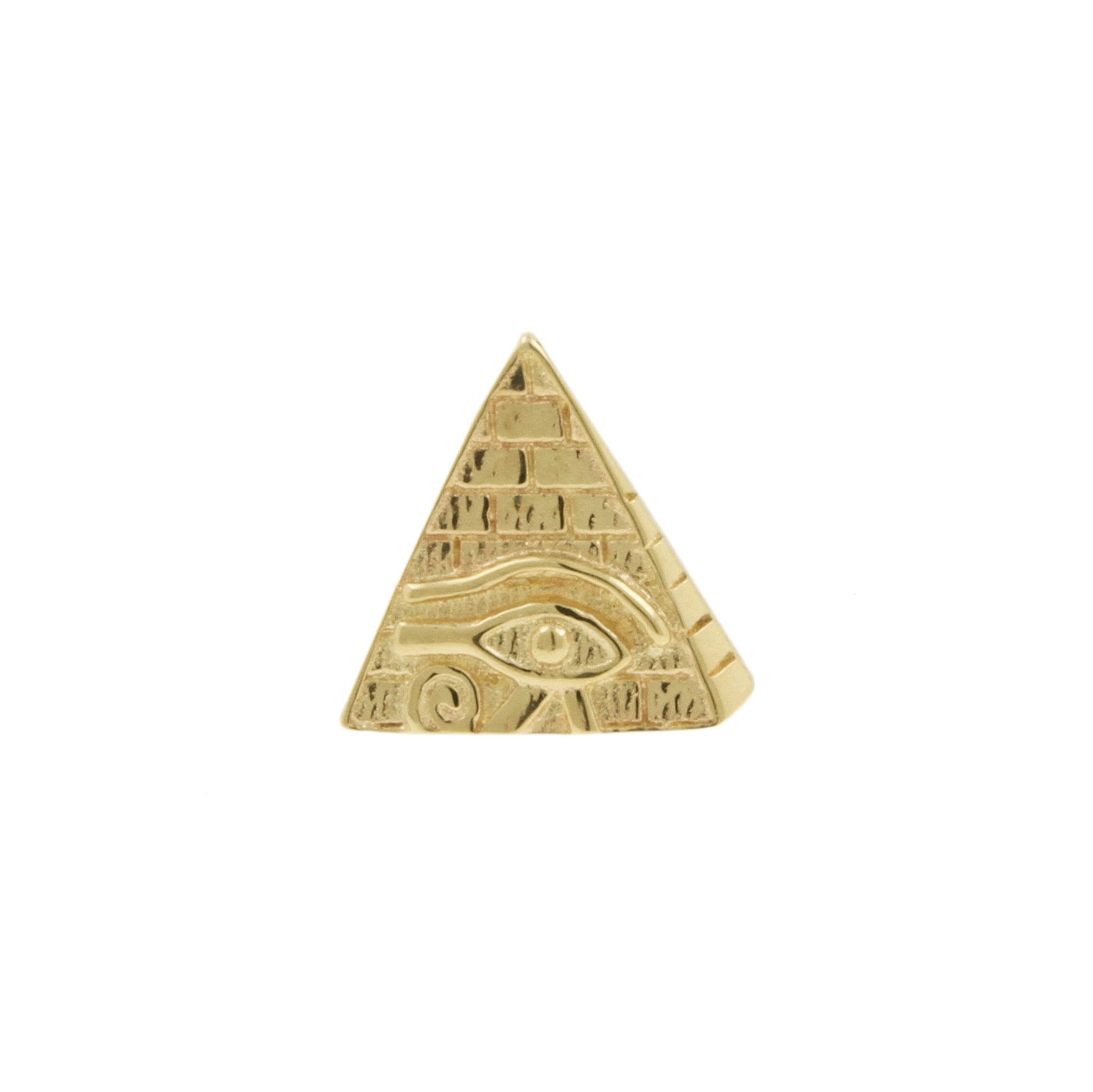 14 Karat Gold Pyramid Horus
