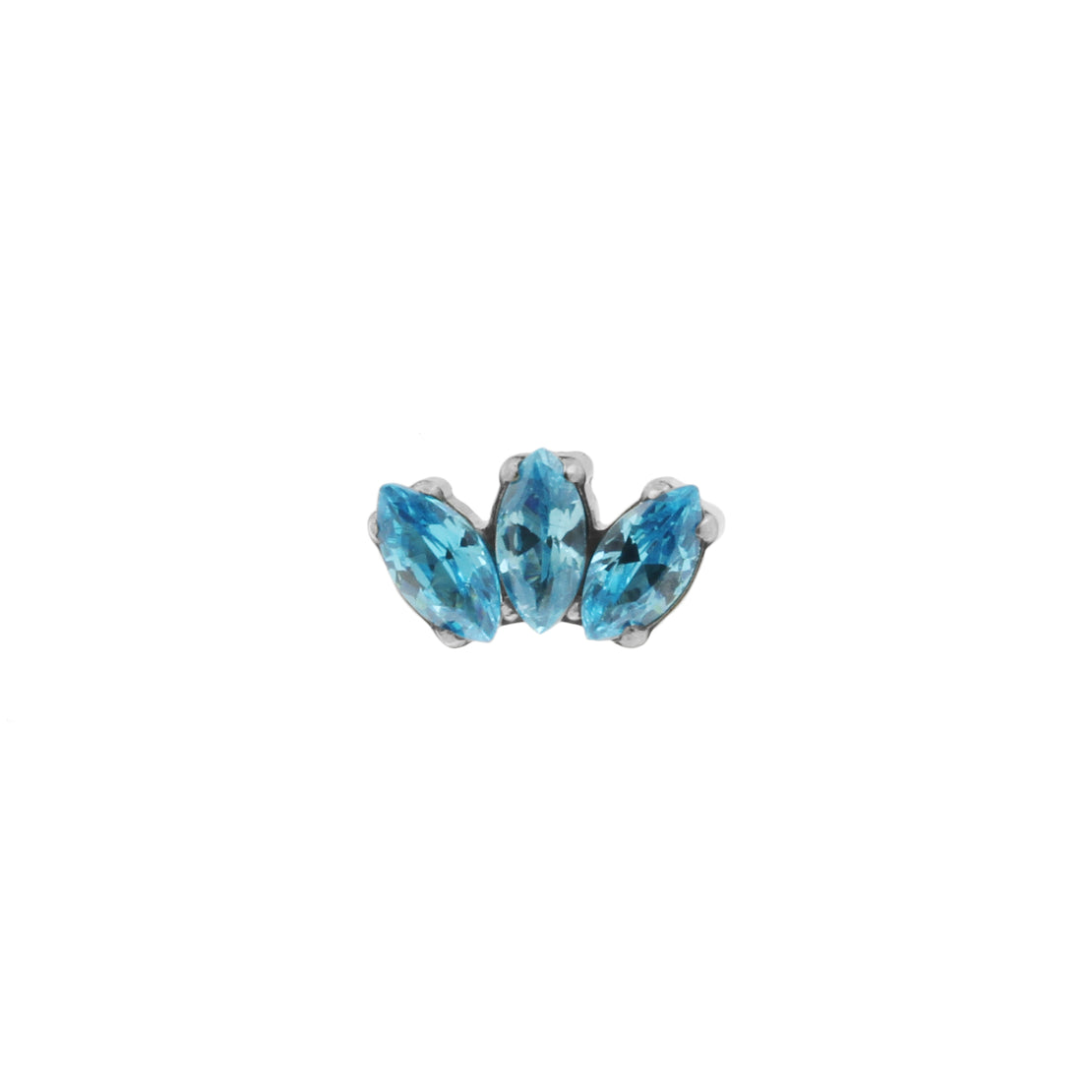 Titanium Zirconia Cluster Top - Aqua