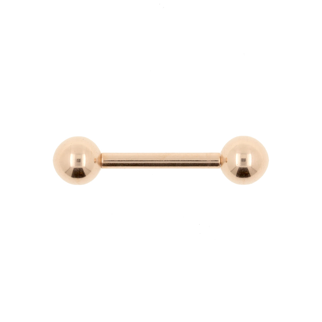 Titanium Barbell - Rose Gold